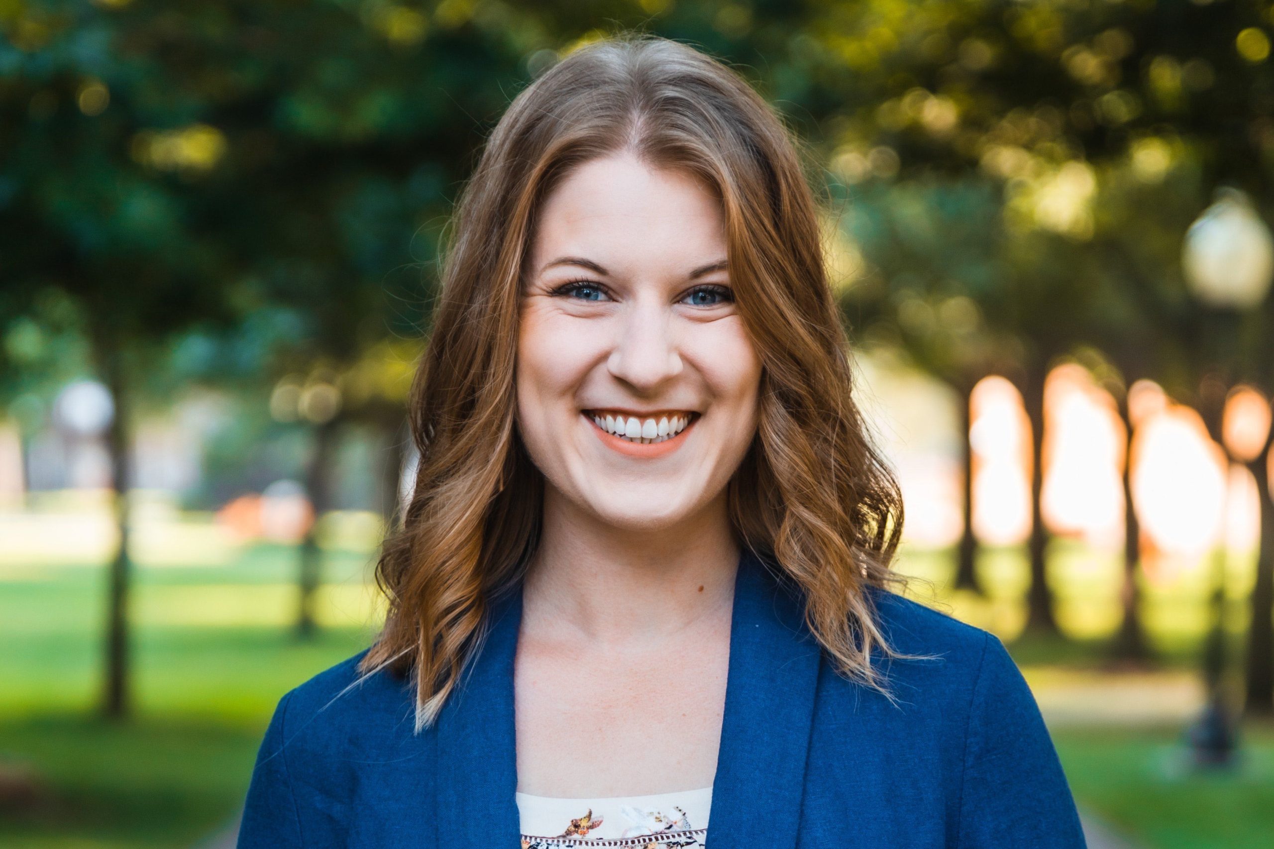 Headshot of Christina George, Musicologist